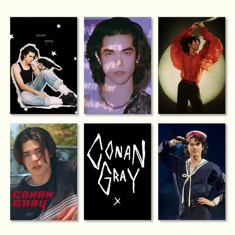 

C-Conan Gray Wishbone Poster HD Quality Wall Art Retro Posters For Home Room Wall Decor Self Adhesive