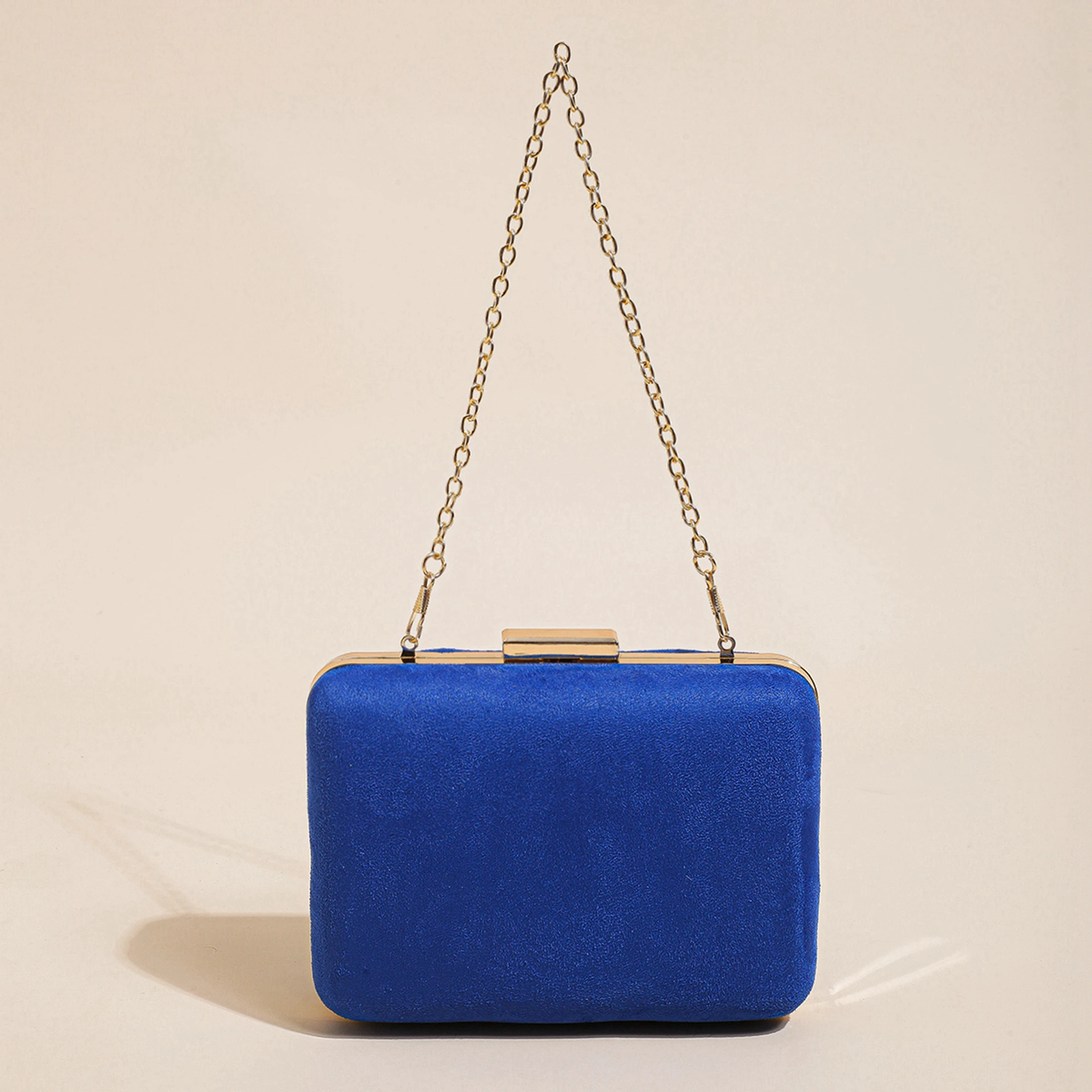 Mini einfache elegante Samt-Clutch-Abendtaschen für Damen, formelle Hochzeit, Party, Clutch, Geldbörse, Abschlussball – Detail 5