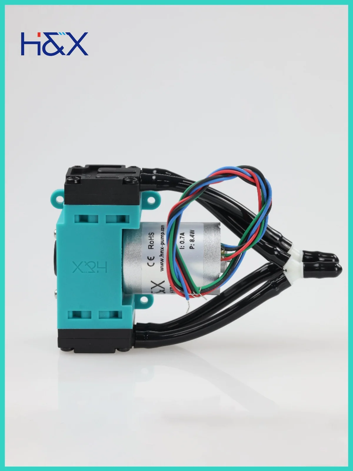 8L/min-72kPa brushless speed control micro diaphragm pump micro air pump micro gas pump gas transmission