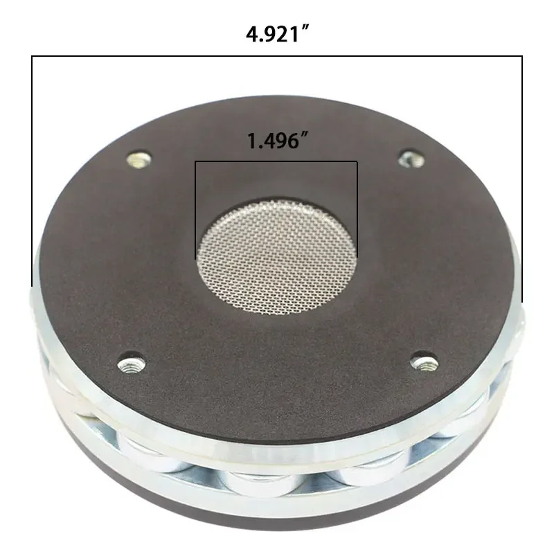 PRO-DE888 Alta qualidade 1200 watts 125mm ímã 8 ohm driver de compressão neodímio 3 polegadas