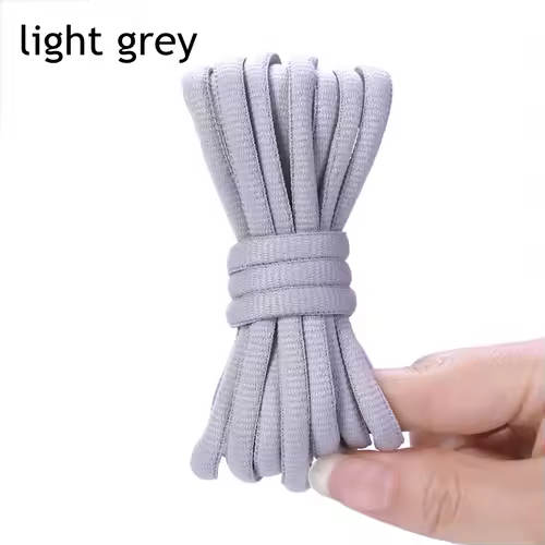 1Pair Oval Shoe Laces Half Round Athletic Shoelaces for Running Sneakers Laces Shoes Strings Durable without Fading Shoelace - Image 23