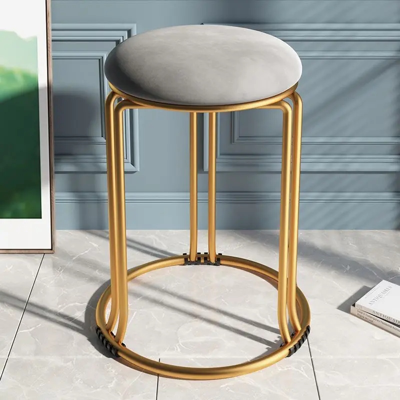 05118 Stools for home modern simple round stools low stools small dining table stacking stools