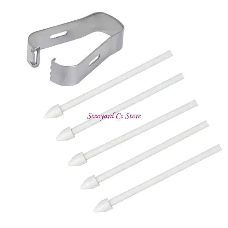 N3UC 5PCS Pen Refill Tip And Clip For Tablets T860 Tablets Accessories