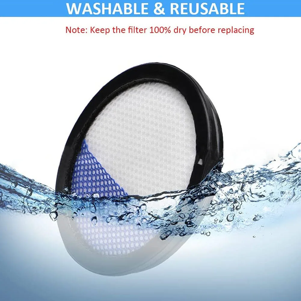 1PCS Pre Motor Filter For VCP 3929 L Cordless Vacuum Cleaner Washable Reusable Filter Part Sweeper Accessories Filter Element
