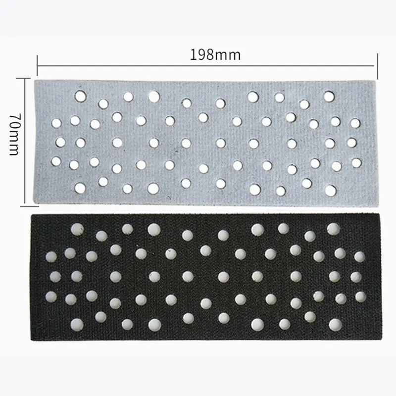 Saver 198x70mm Ultra Fina Protetora Pad Hookit Limpa Lixar Disco Pad Gancho Saver Pad Protetor para Mirka Lixar Pad