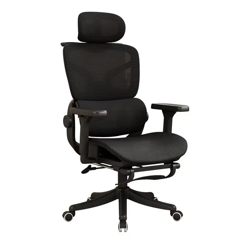 STLF Ergonomic mesh office chair, waist support, height adjustable, reclining, computer game chair, comfortable home office