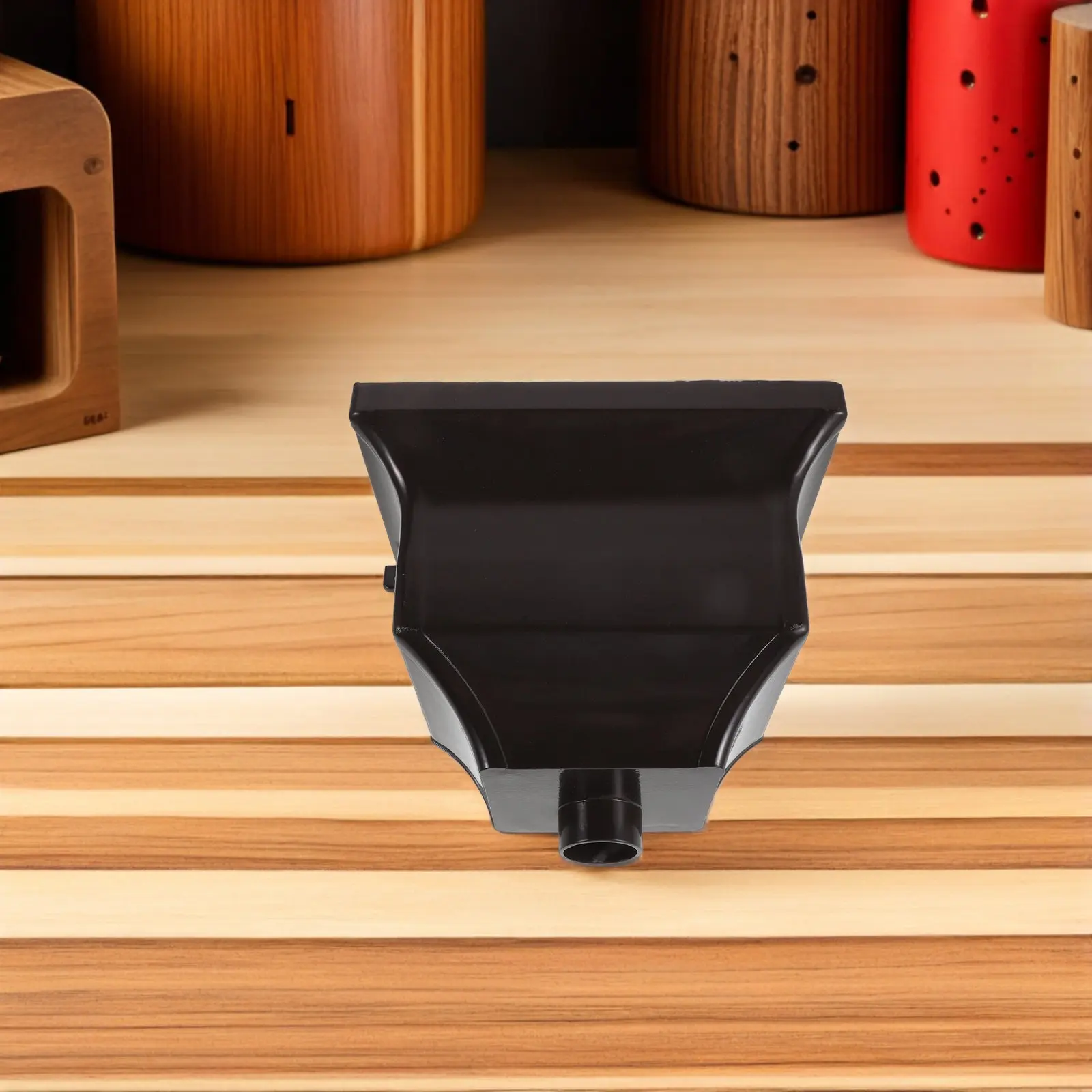 Aluminum Alloy Gutter Downspout Adapter Rainwater Diverter for Roof Drainage Garden Patio Seamless Curved Design