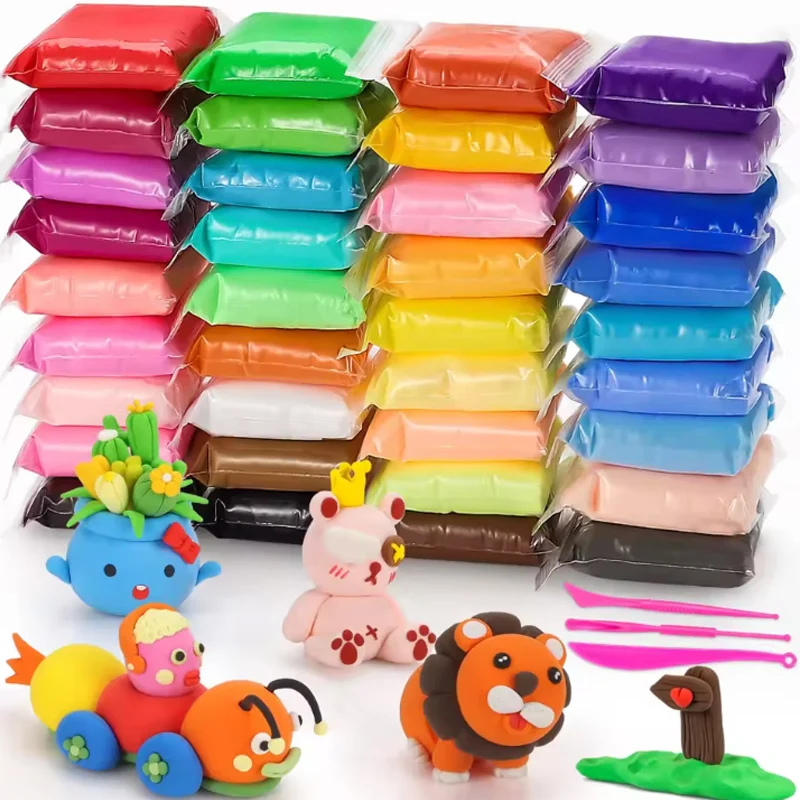 36pcs-non-toxic-air-dry-clay-kit-colorful-soft-modeling-clay-with-tools-safe-diy-craft-for-kids-great-gift-for-creative-minds