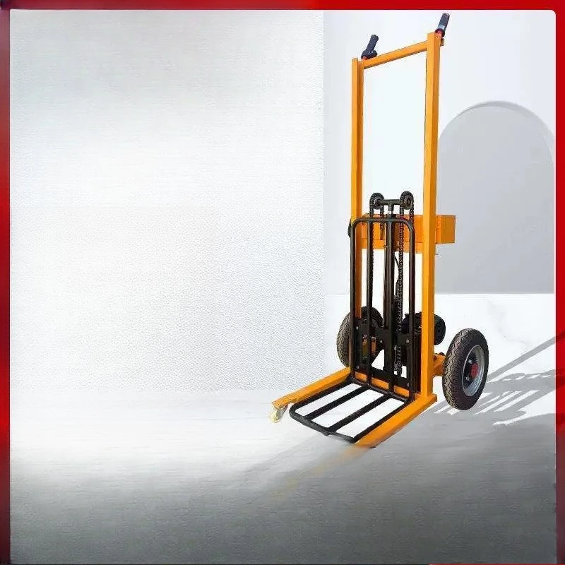 All-electric slot cart Push truck Folding electric lift trolley Multifunctional portable slot cart