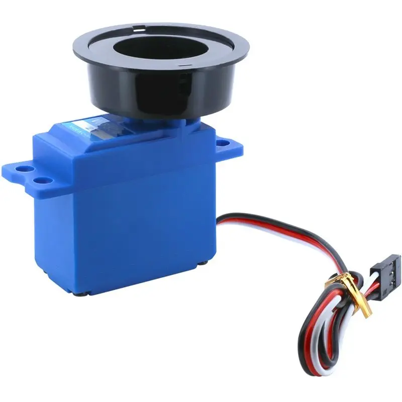 FULL-For JX W5508-2T 8KG 0.4Sec High Speed Sail Winch Digital Metal Gear Servo 360 Degree Standard Steering System