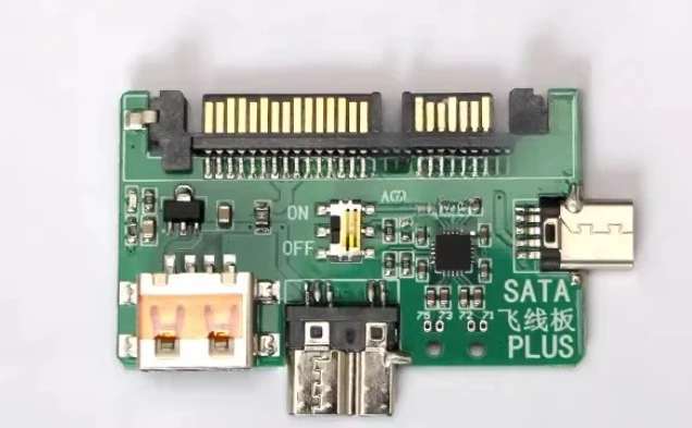 USB Hard Drive to SATA Board TYPE-C to SATA Circuit Conversion, Portable Hard Drive Adapter Board Universal Feeder Cable