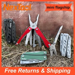 NexTool-Mini Flagship Multitool, Ferramenta Multifuncional, Alicador Dobrável, Chave de Fenda EDC, Abridor de Garrafas, Ferramentas Manuais ao Ar Livre, 10 em 1