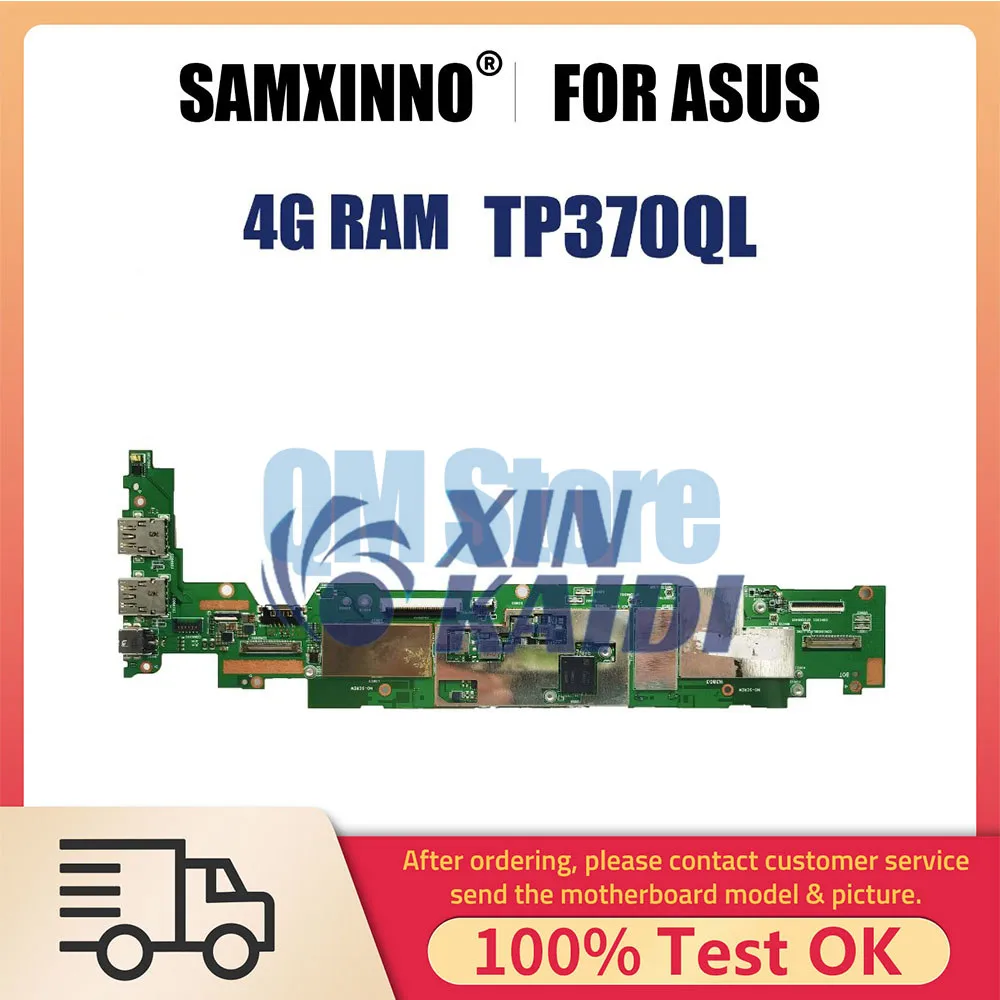 

Notebook MainBoard For ASUS TP370 TP370QL TP370QL TP370Q 90NR0060 R00040 Laptop Motherboard MSM8998 4G-RAM 64G 128G SSD