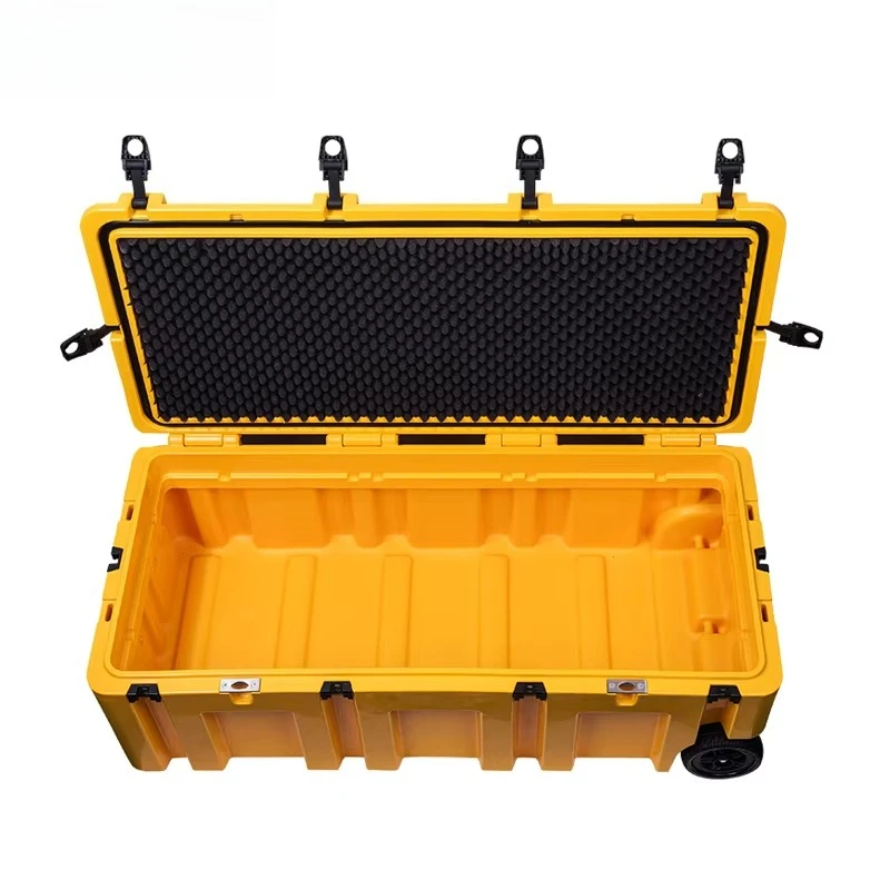 

175L Waterproof Plastic LLDPE Stackable Toolbox with Wheels