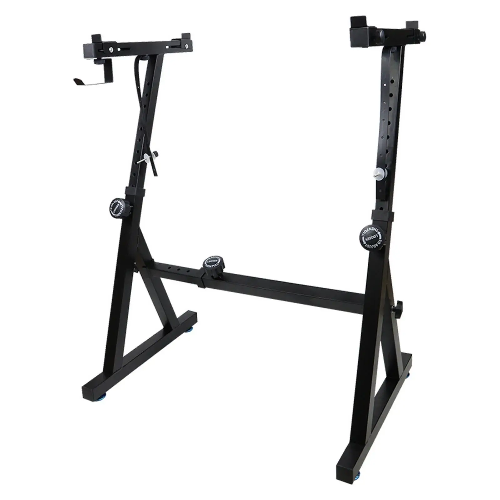 Adjustable Z Style Keyboard Stand with Matte Iron Support Music Keyboard Holder for Piano Keyboard Rehearsal view 2
