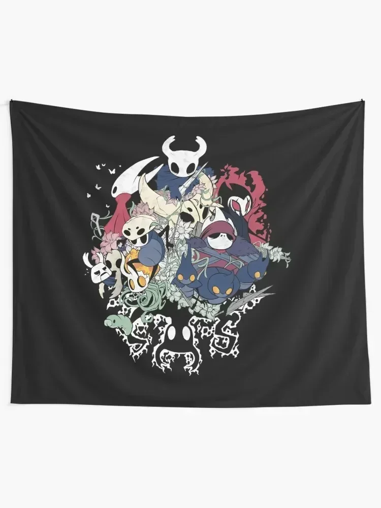 Hollow Crew shirt, hollow knight, hollow knight , gaming, team cherry, hornet, hornet Tapestry Home Supplies Tapestry