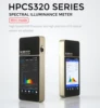 Spectromètre de lumière portable HPCS320, compteur CCT CRI, test de lux, prix bon marché 5