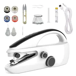 Handheld Sewing Machine Electric USB Handy Clothes Home Travel Tools Automatic Mending Tailoring Machines Hand Craft