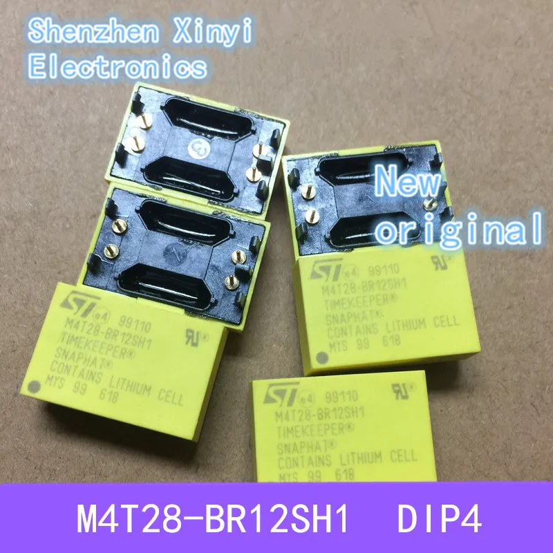 Brand new and original  M4T28-BR12SH1 M4T28-BR12 M4T28 DIP4  NVRAM clock chip SRAM