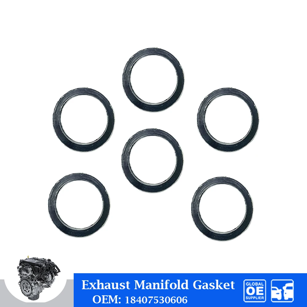

Engine Exhaust Manifold Gasket 18407530606 For BMW N52 B25 B30 E60 E70 E83 325I 325Xi 330I 330Xi 328I 328Xi Z4 Car Accessories