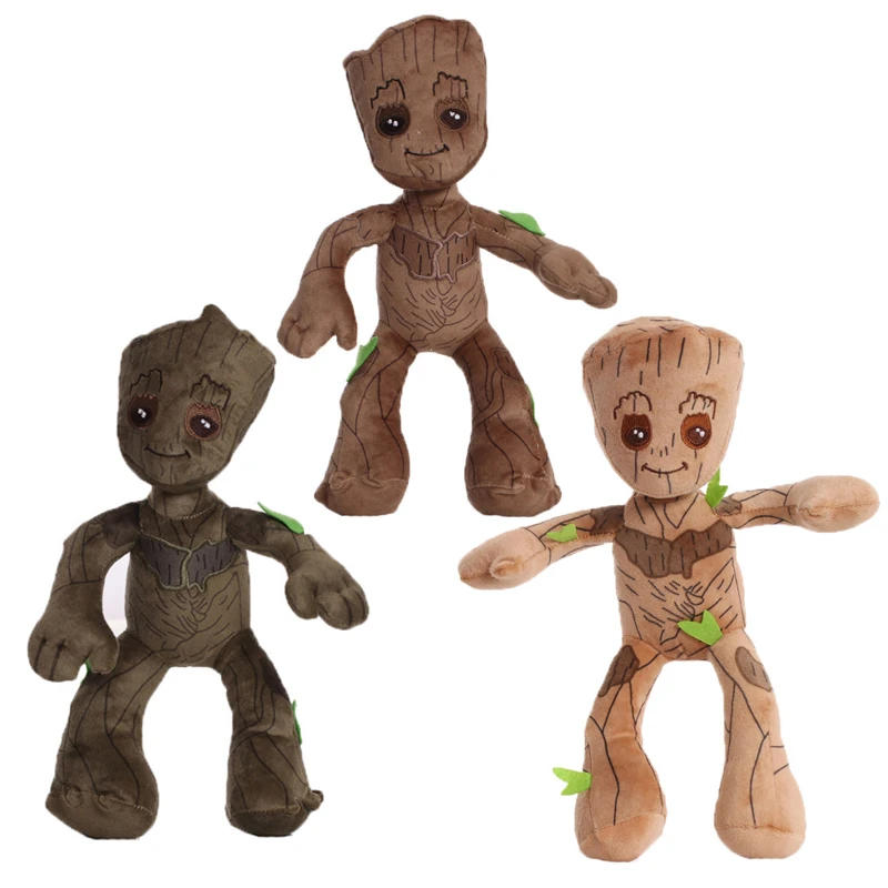 

Marvel Avengers Series Groot Plush Stuffed Toys Cartoon Anime Movie Figures Dolls Pendant Children's Birthday Gifts Xmas Decor