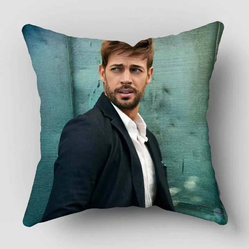 Musife William Levy Pillowcase Art Square Zippered Pillow Cover 35*35,40*40,45*45cm wholesale