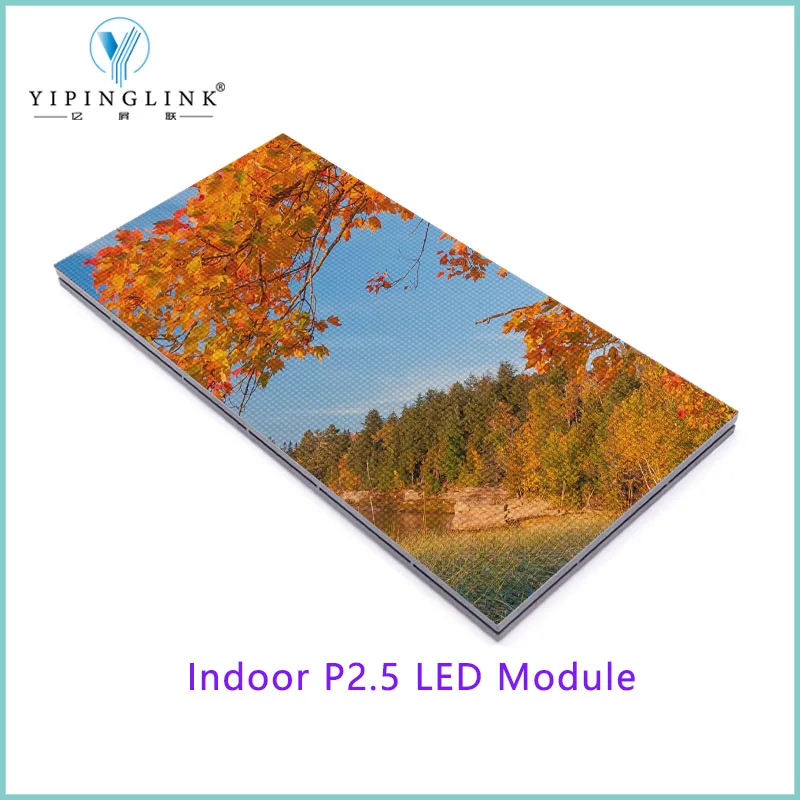 Spot P2.5 وحدة LED داخلية كاملة الألوان بدون خياطة مناسبة لغرف البث المباشر والمطارات ومحطات مترو الأنفاق