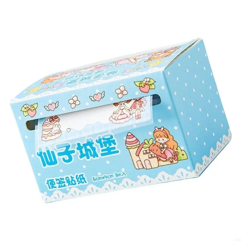 G8TA -Klebernotizen 6x4cm Adheise Notpapier Memo Pad für Schulbüro