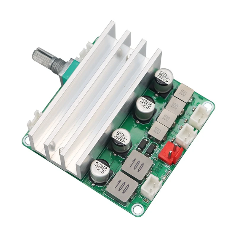 New Digital Audio Power Amplifier Board 2.1 Channel 2X50W&100W 12V-24V Home Theater DIY Amplifier Module With Bass Andtreble