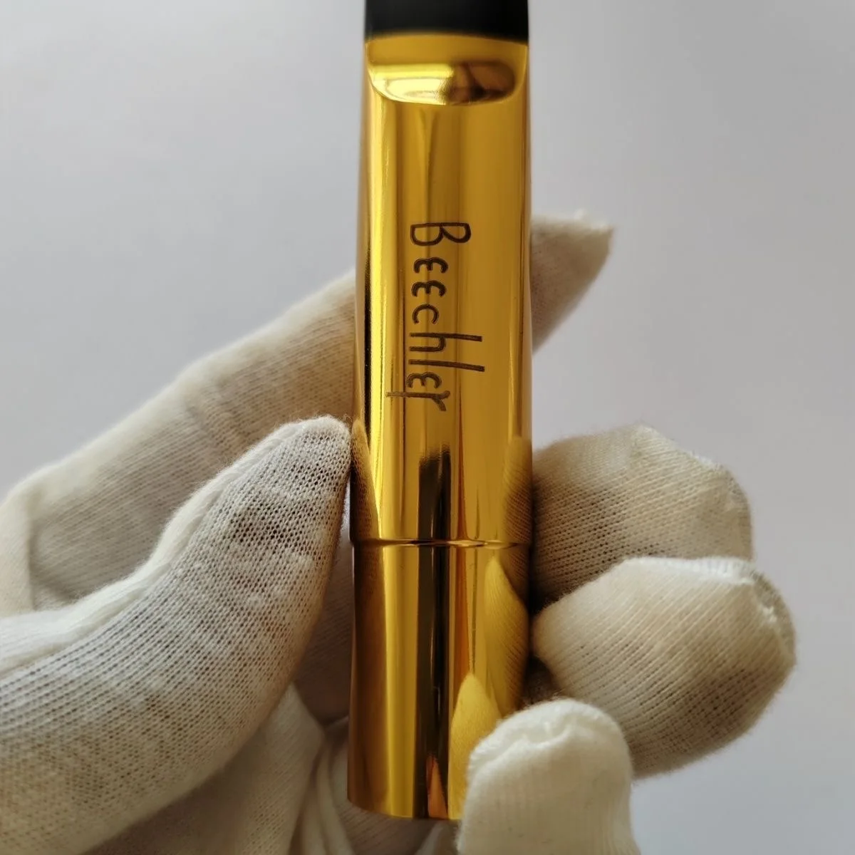 ソプラノ、アルト、テナーサックスのベルグラーセンレプリカマウスピース用金メッキ加工