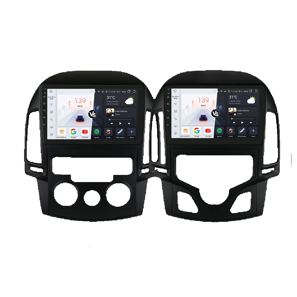 Hizpo 2Din 9 inch Android14 Autoradio voor Hyundai i30 AT MT 2006 - 2011 SWC BT 4G DSP RDS GPS Snapdragon 6115 Auto CarPlay - afbeelding 2