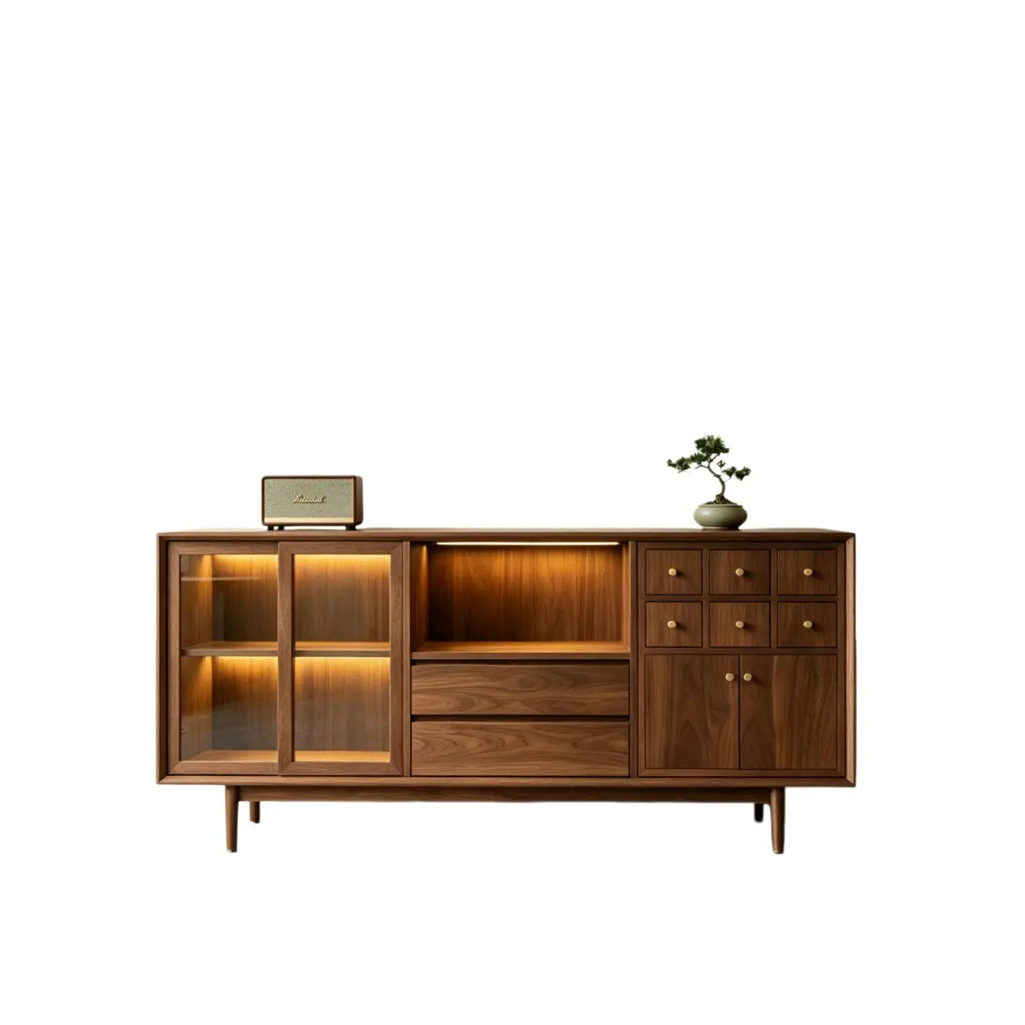 LMM Edge Cabinet Living Room Locker Song's Aesthetics Simple Storage Cabinet Furniture