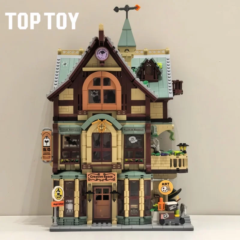 

Little Parrot Bebe Assembled Building Block Magic Academy Series Anime Toys Model Desktop Collectible Ornaments Holiday Gifts