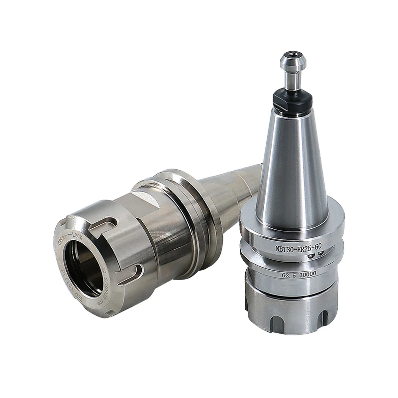 Precision 0.002mm BT30 ISO3 Knife Shank ER16 ER20 ER25 ER32 70 100L Tool Holder for CNC Machining Center Spindle