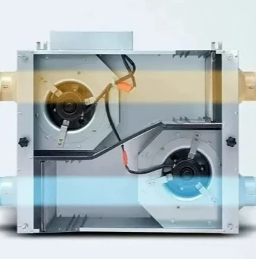 Factory Direct 2026 350 m³/h Total Heat Recovery Ventilator, Fresh Air System with Primary Filter G4, Energy Saving for Home/Off