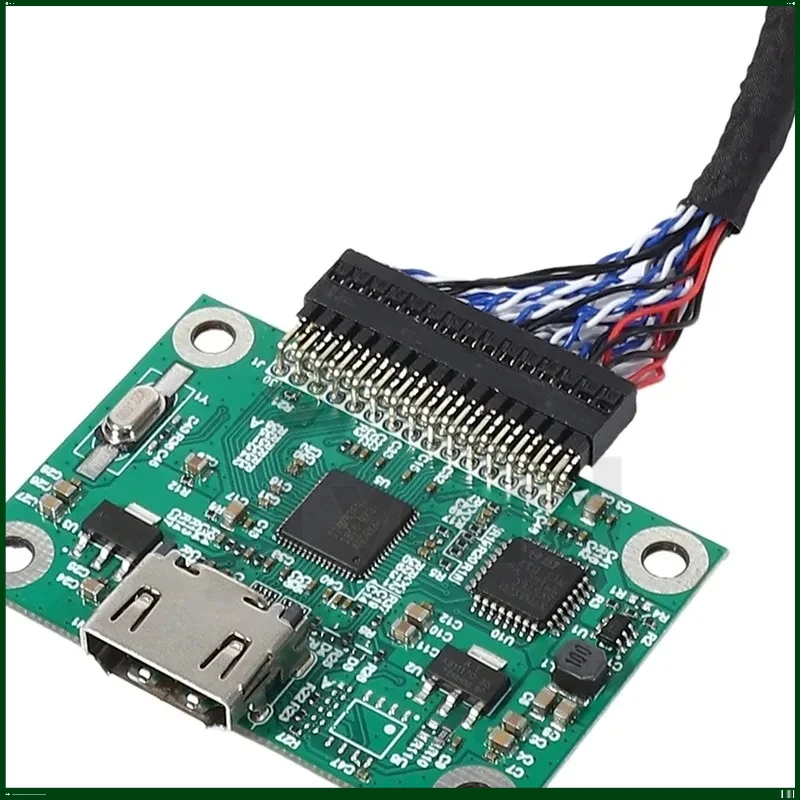 LVDS to HDMI Adapter Board LVDS Dual 8-input to HDMI Output Supports Multi Resolution 720P 1080P Conversion Board 1920X1080