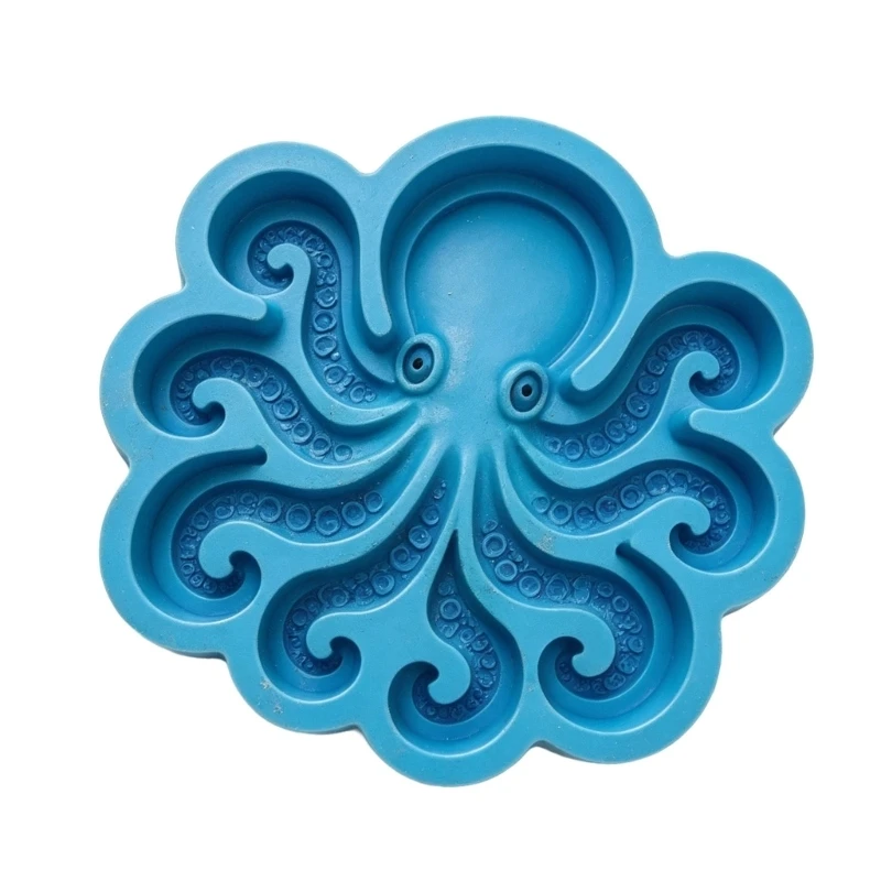 Outdoor Garden Stepping Stone Form for Pathway Crafts, Ocean Theme with Easy Release J0MC