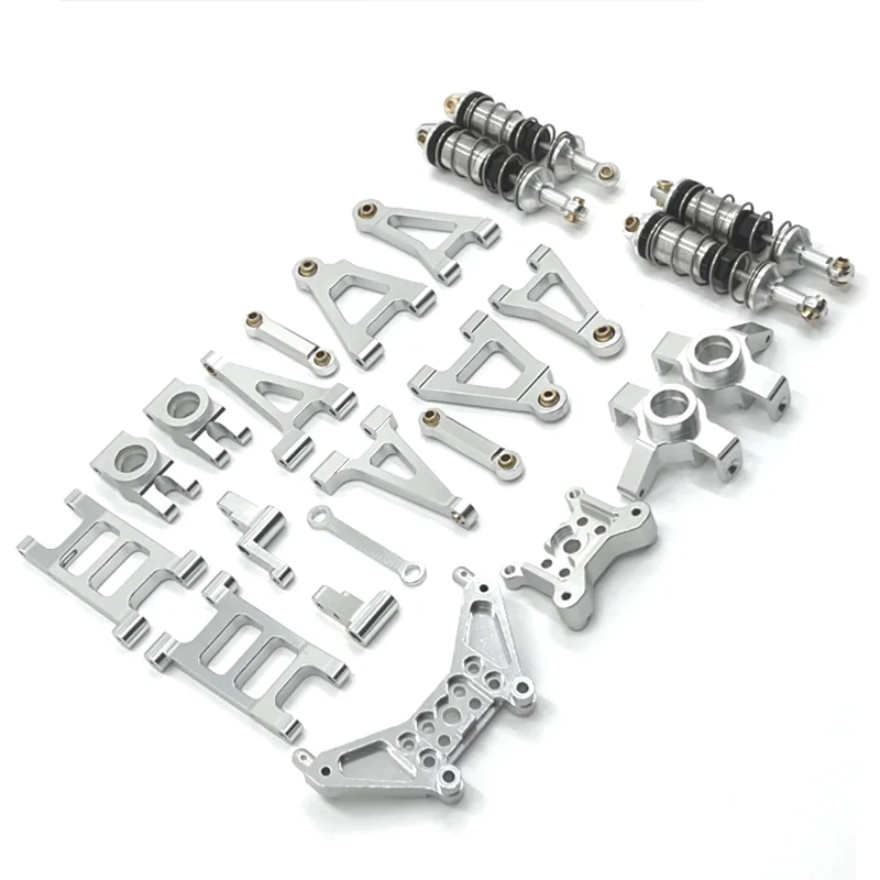 Mjx Hyper Go 1/14 14301 14302 Upgrade Parts Metal Vulnerable Parts Set For  Rc Car CNC Aluminum Accessories