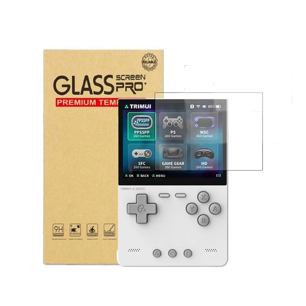 Tempered Glass for Trimui Brick Player Game Console 9H HD Screen Protector Protective Film