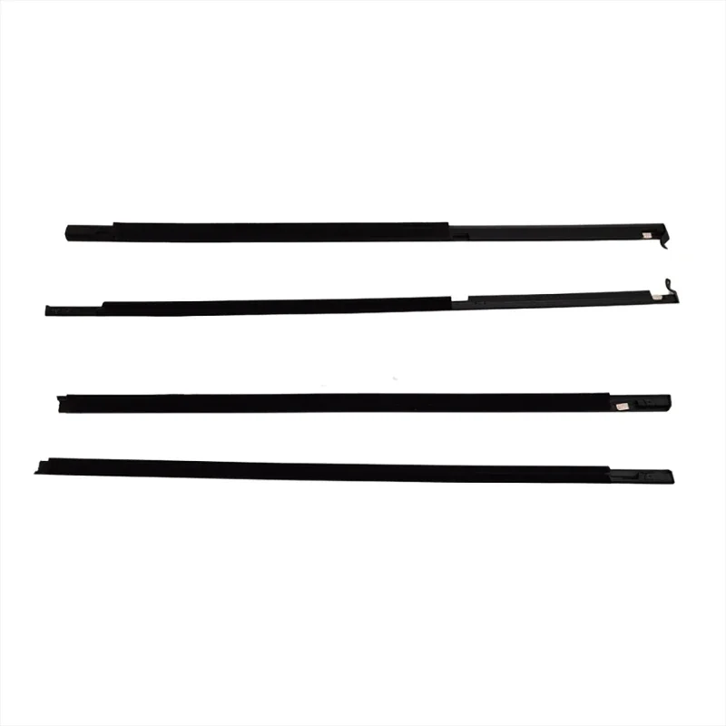 4Pcs Car Window Weather Strip Window Glass Waterproof Pressure Strip for Mitsubishi Pajero Montero V73 V93 V97 2000-2016