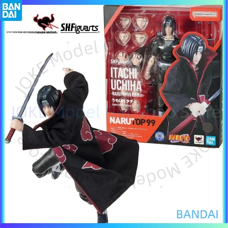 

In Stock Bandai S.H.Figuarts SHF Itachi Uchiha NARUTOP99 Edition Action Figure Collectible Toy Gift