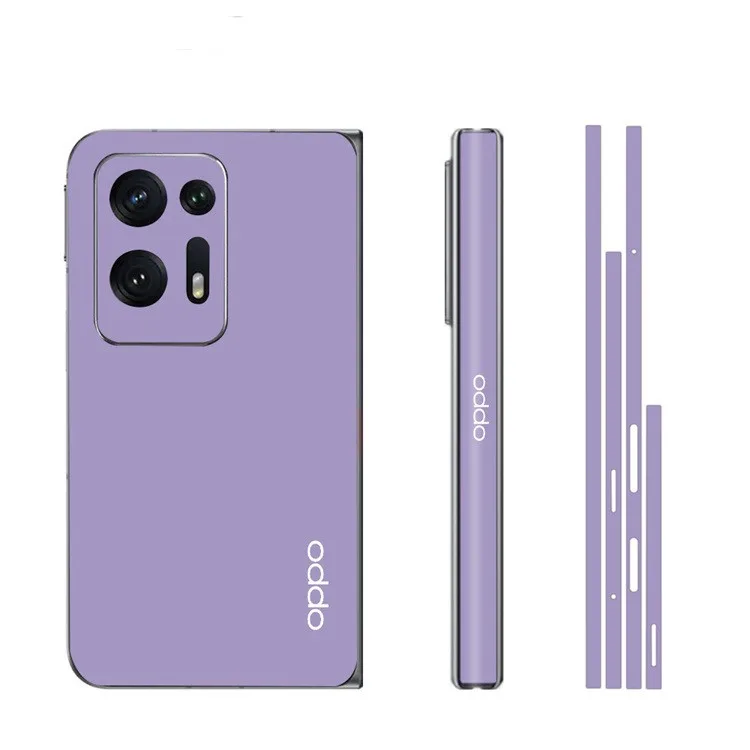 3M Colorful Anti-Scratch Sticker For OPPO Find N2 Back+Hinge +Side Full Cover Film Skin For For OPPO Find N