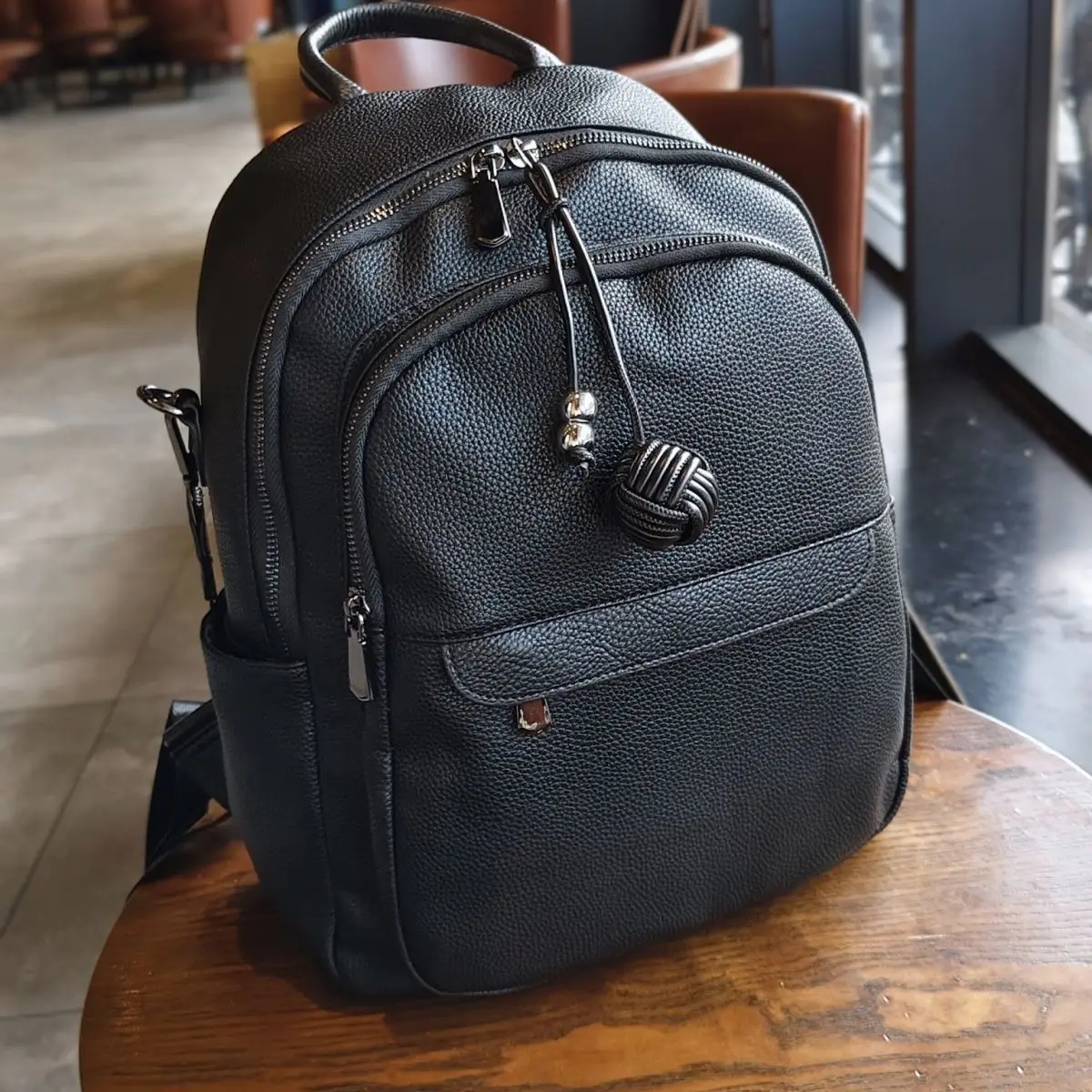 

New Fashion Genuine Leather Women Backpacks Luxury Brand Female Real Natural Leather Ladies Girl Student Casual Backpack