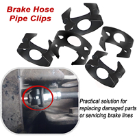 10pcs Brake Hose Pipe Clips for VW Golf MK1 MK2 Cabriolet GTI Transporter T4 T5 T25 - Retaining Clips for Brake Hose Installati