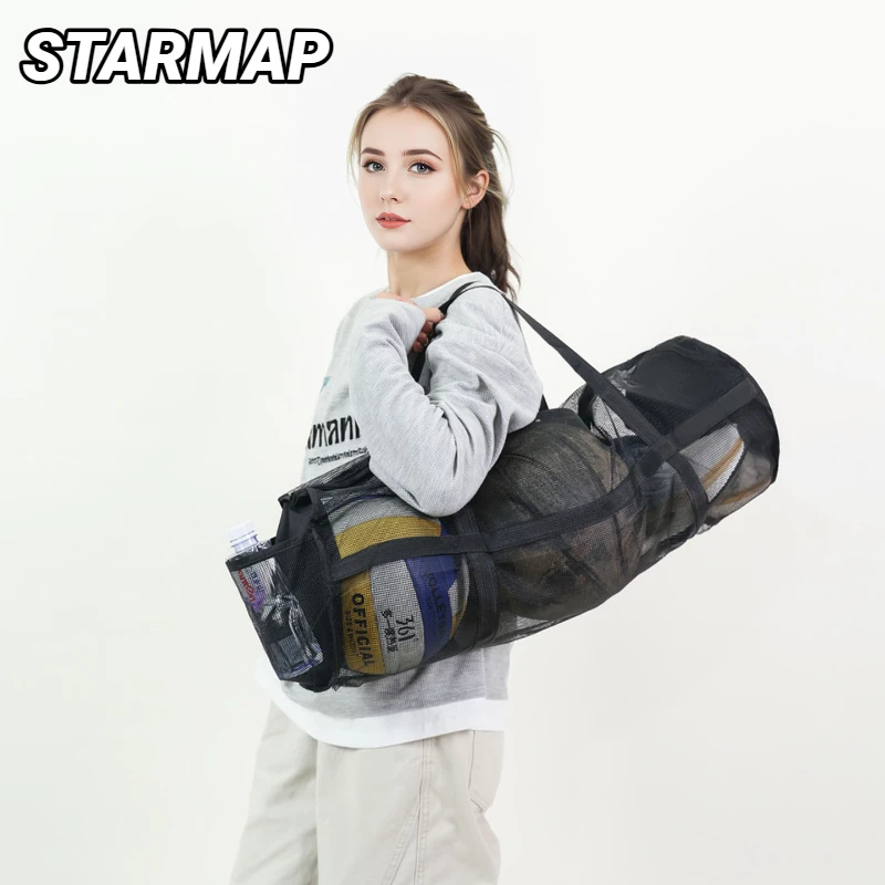 Extra Large Capacity Mesh Diving Bag Surfing Snorkeling Fins Equipment Storage Dry Beach Swimming Duffle Case Foldable
