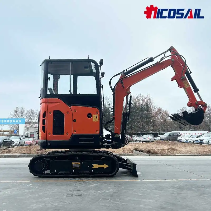 

EUR5 Approved Mini Crawler Excavator - Hydraulic, Ideal for Animal Husbandry & Construction Work