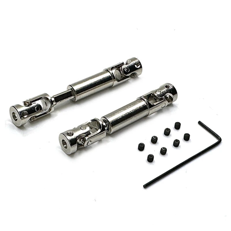 

For FMS FCX24 Metal Drive Shaft CVD Driveshaft 1/24 RC Crawler Car Upgrade Parts Accessories