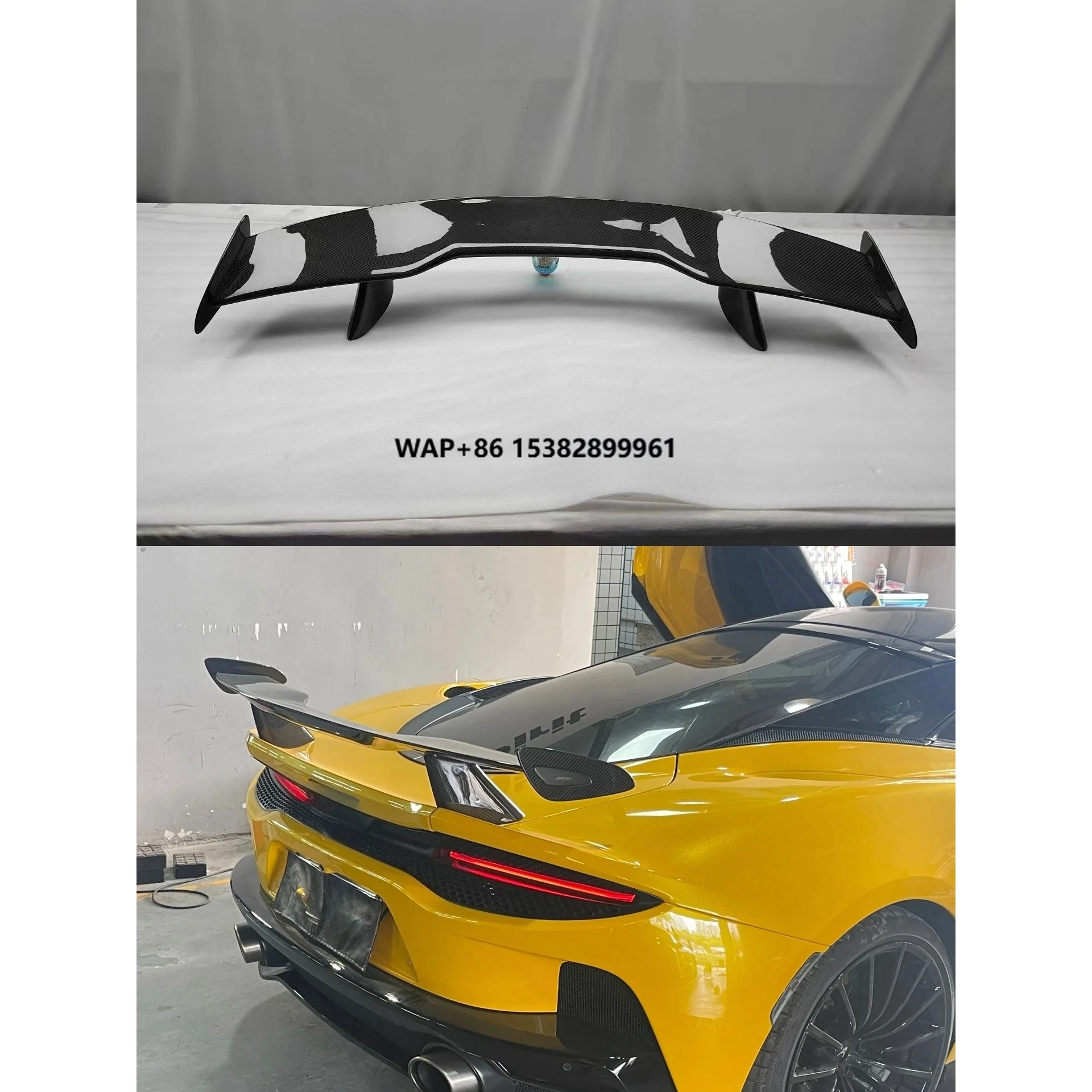 

High Quality Dry Carbon Fiber Rear Spoiler for McLaren GT Upgrade MSO Style Trunk Spoiler Rear Wing Auto Parts Body Kit Tuning