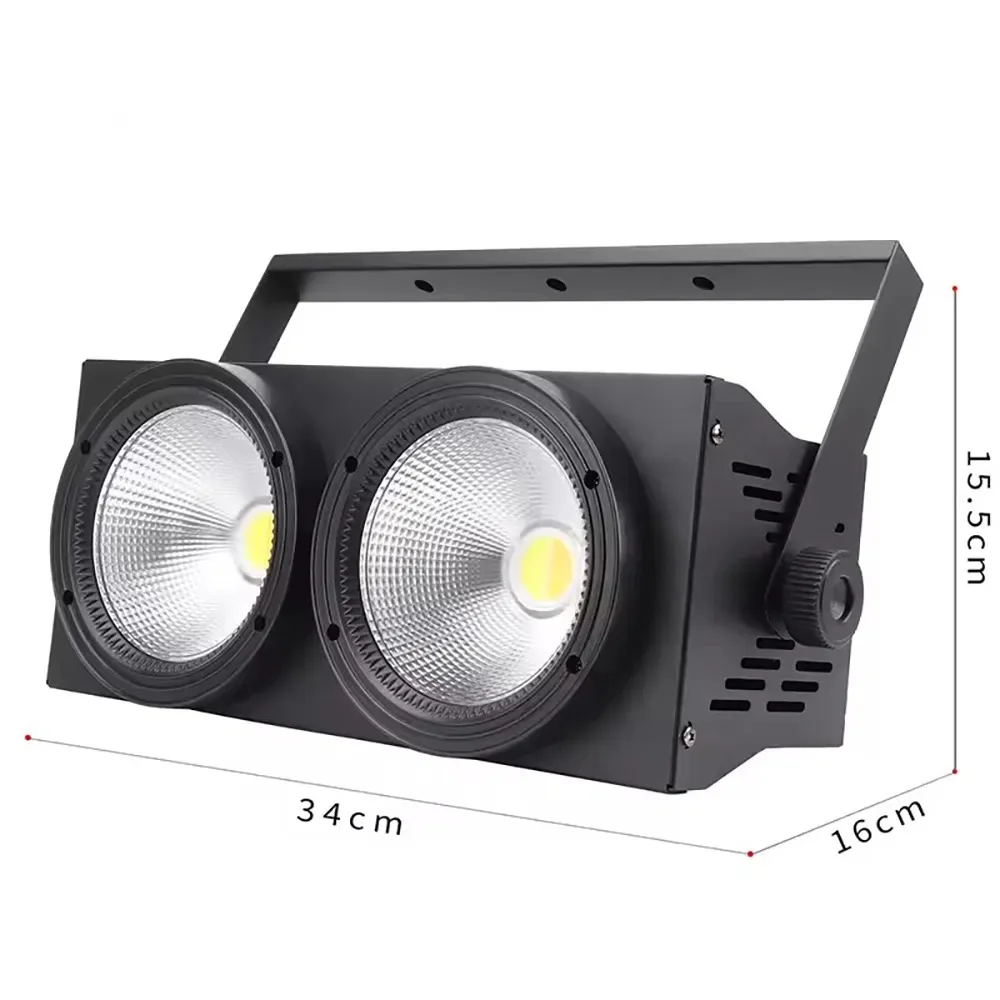 2X100W COB LED 2-Eyes Blinder Light Stage PAR Audience Lighting System for Events And Performances