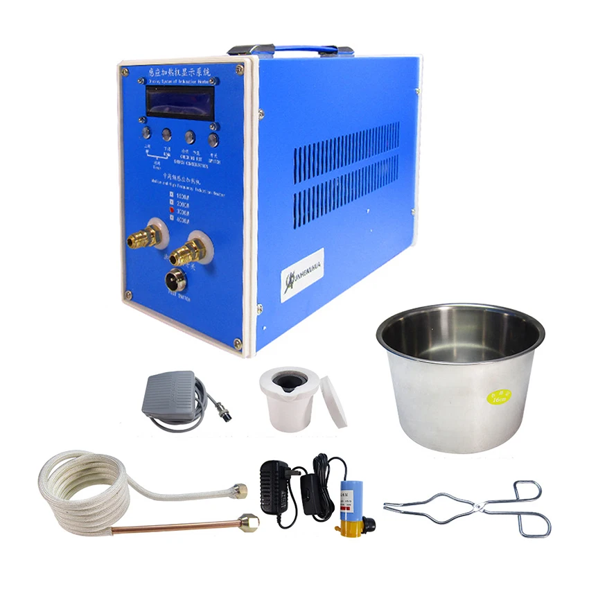 2KW/3KW Induction Heater Induction Heating Machine Melting Furnace Melting Machine High Melting Point Gold Metal Melting Furnace